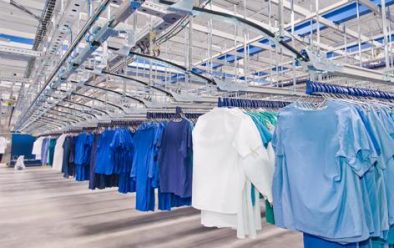 Our Uniform Processing Laundry Facility