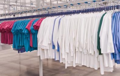 Unitex Uniform Services Garment Rack