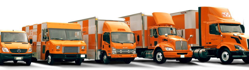 Harbour Textile Rental Services Truck Fleet